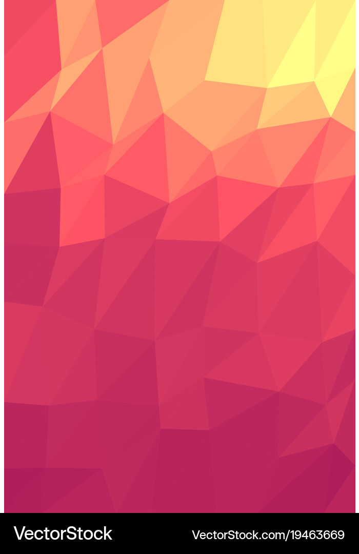 Abstract triangular mosaic vector image