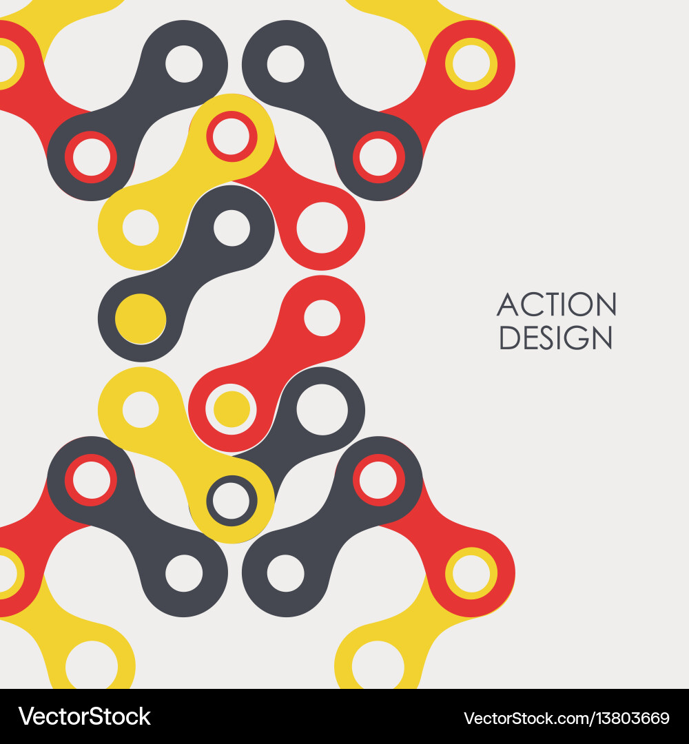 Pattern with abstract figures Pattern with abstract figures Vector Image