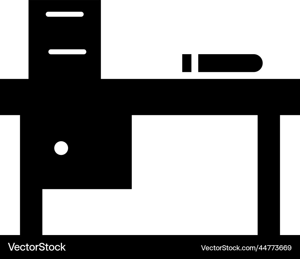 Table icon logo design template isolated Vector Image