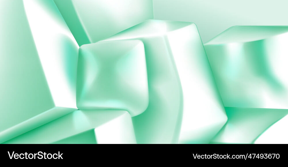 Abstract background of 3d shapes Abstract background of 3d shapes vector image