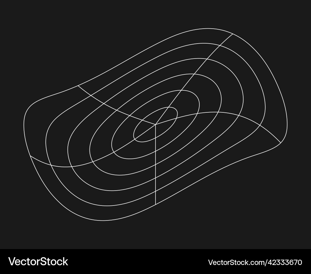 Cyber distorted grid retro punk design element Cyber distorted grid retro punk design element vector image