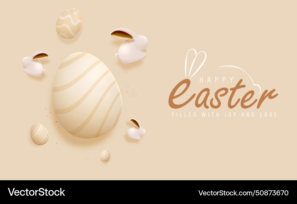 Easter day Vector Image