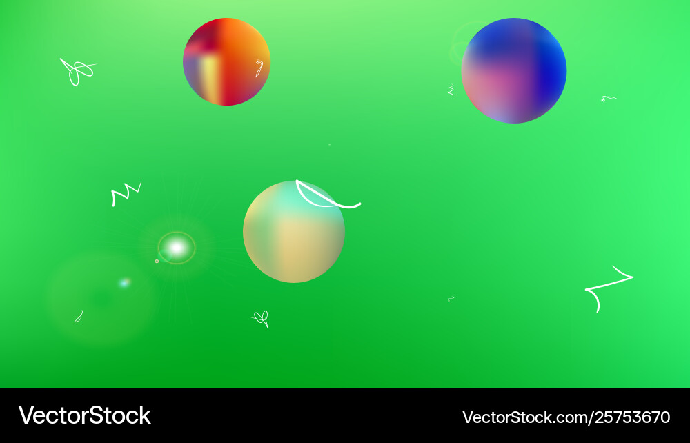 Minimal abstract space fantasy pristine vector image