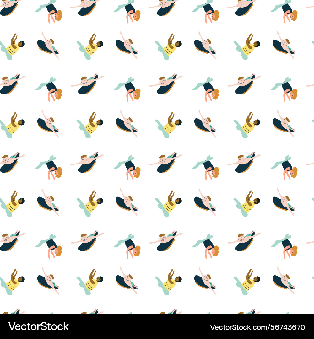 Whimsical minimalist pattern with playful Whimsical minimalist pattern with playful Vector Image