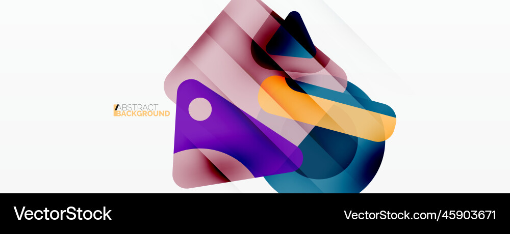 Line triangle square and circle primitive Line triangle square and circle primitive Vector Image