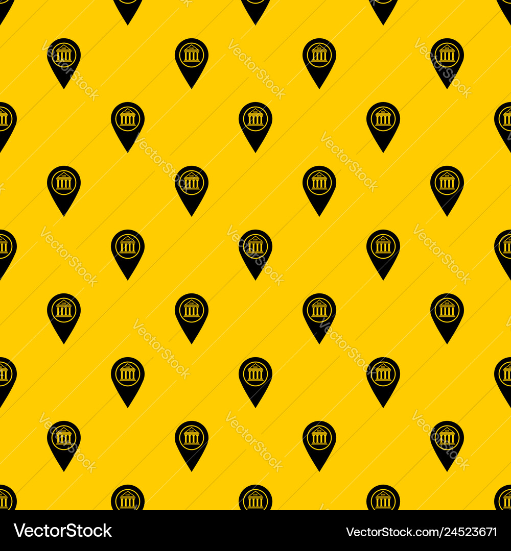 Map pin pattern Map pin pattern vector image
