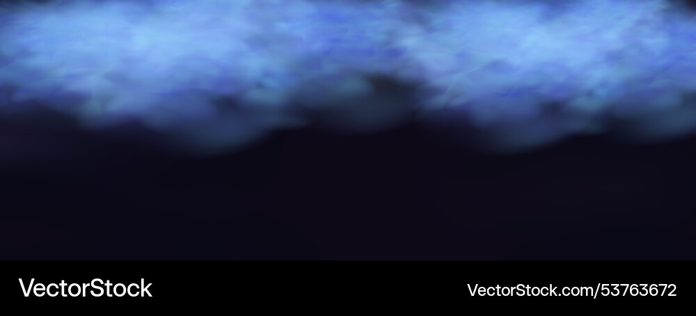 Black background with gray-blue clouds creating Black background with gray-blue clouds creating vector image