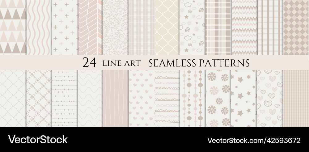 Bohemian Pattern Seamless Texture vector image