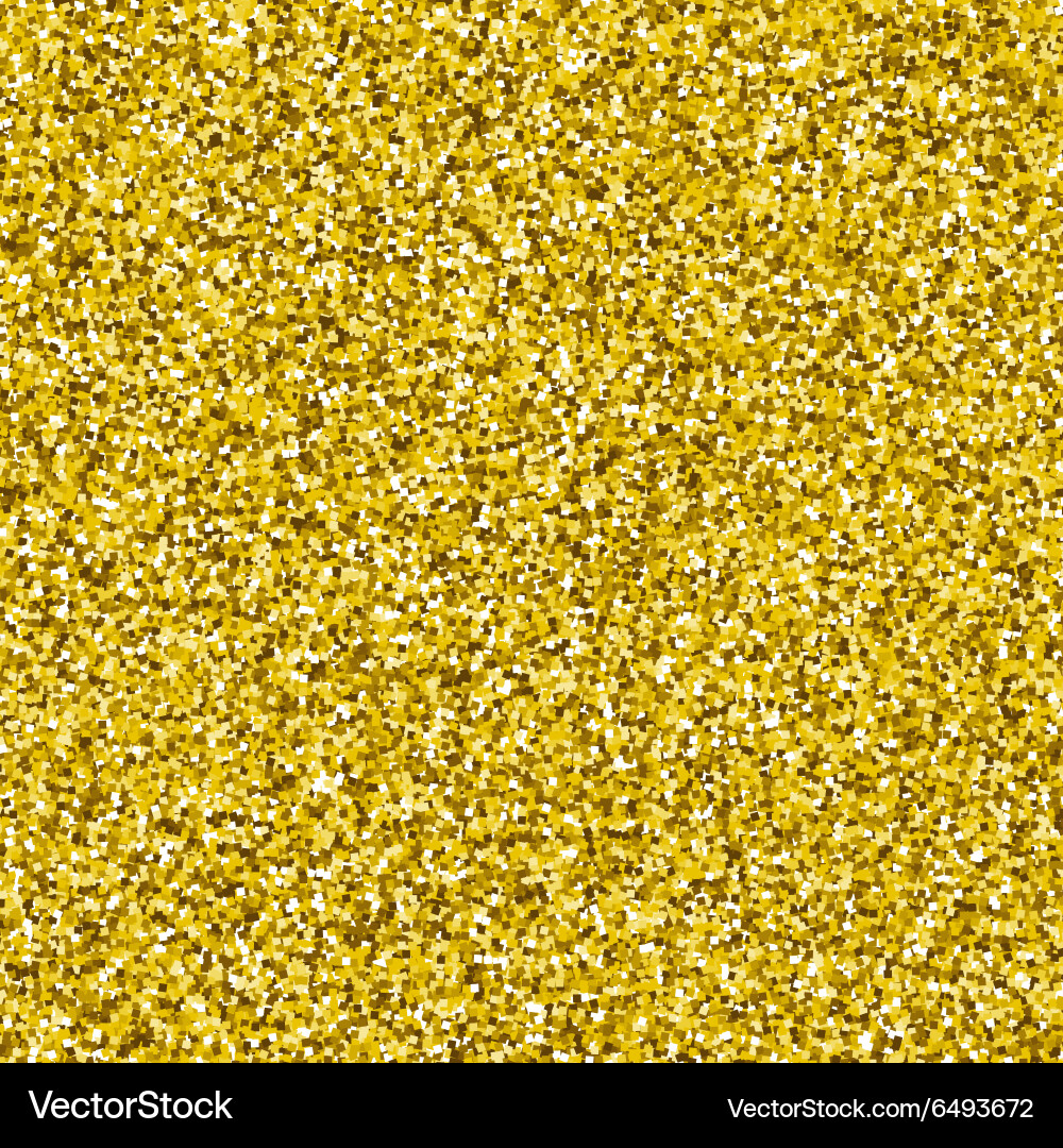 Golden Glitter Seamless Texture Vector Image