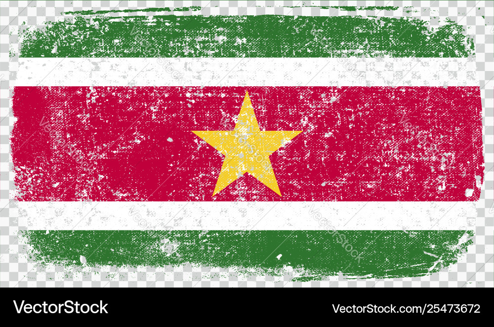 Grounge-styled flag Grounge-styled flag vector image