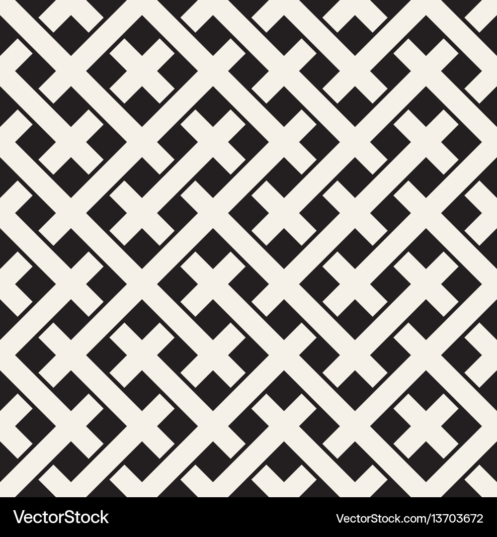 Intersecting Stripes Pattern vector image