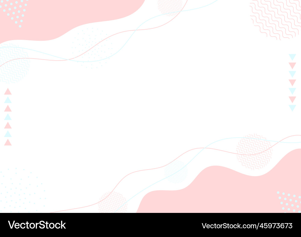 Abstract background with geometric shapes and dots Vector Image