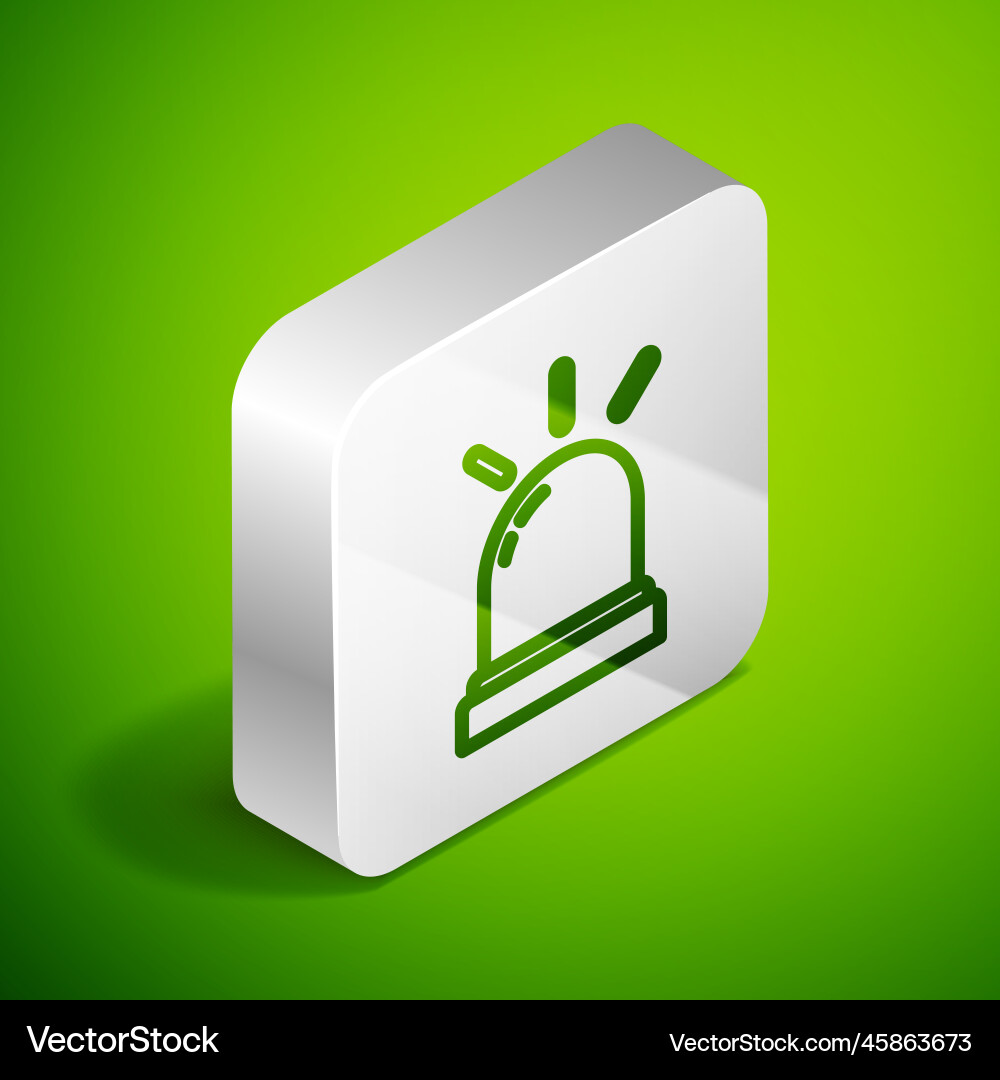 Isometric line motion sensor icon isolated Isometric line motion sensor icon isolated vector image
