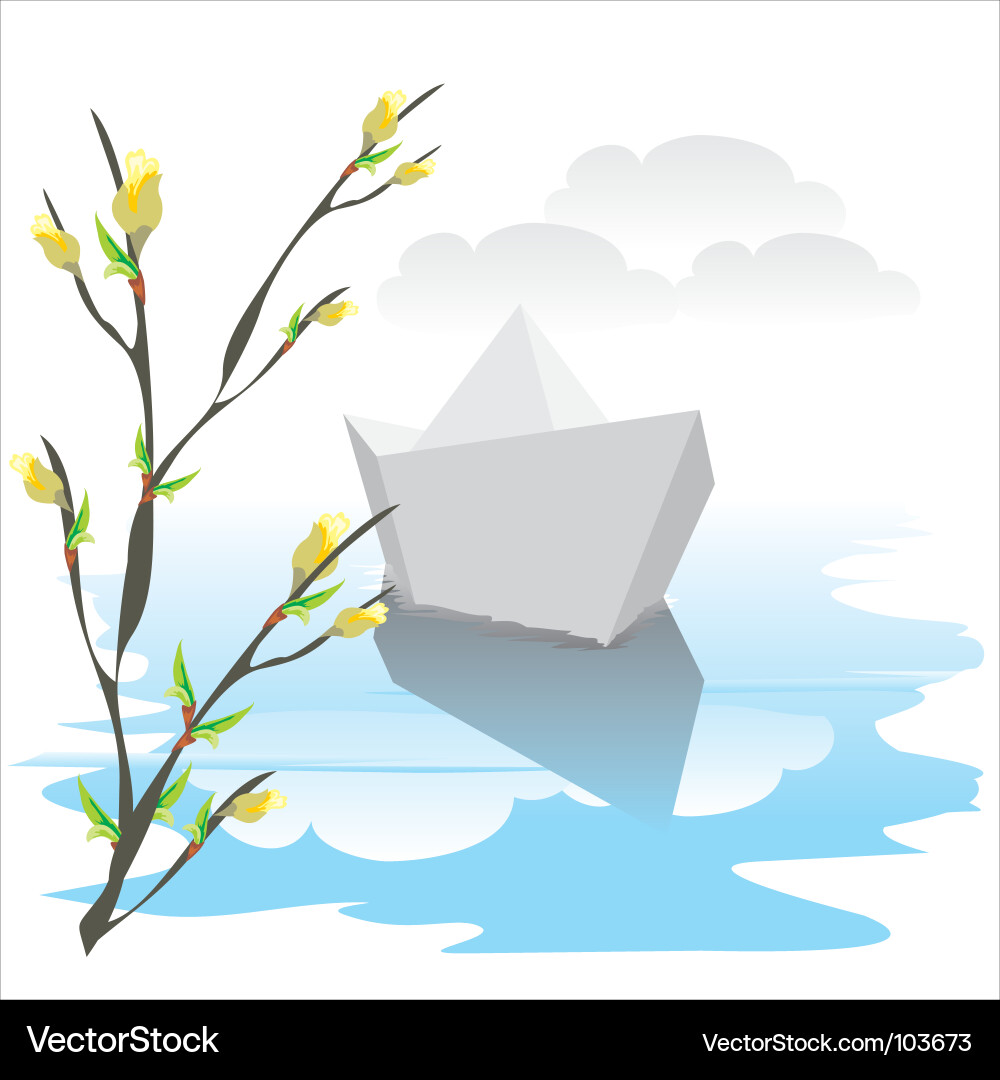 Spring vector image