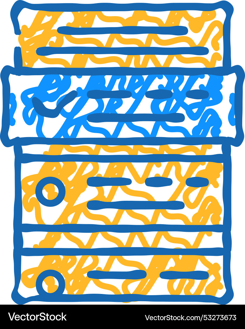 Task list icon doodle Task list icon doodle vector image