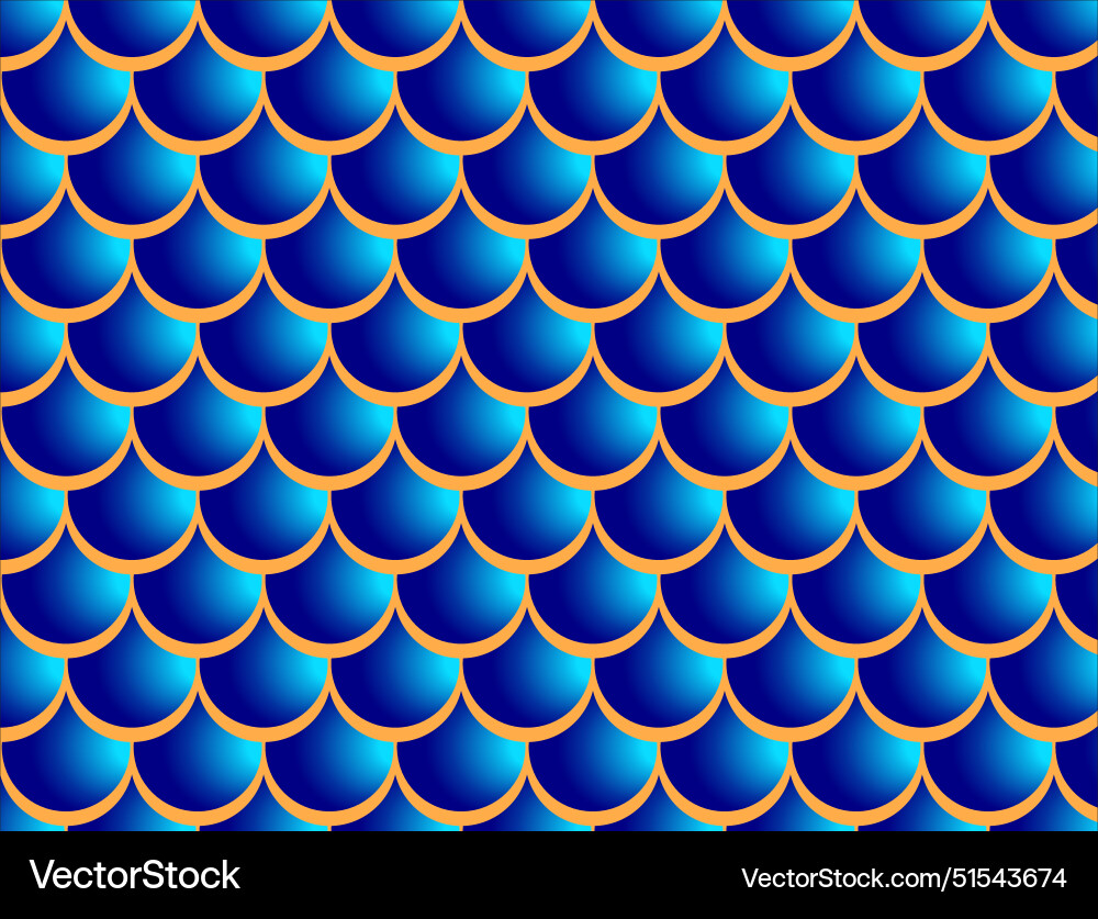 Seamless pattern design with gradient color vector image