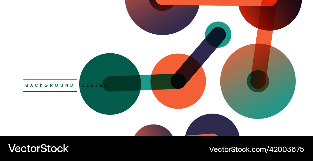 Abstract background round dots connected by lines Abstract background round dots connected by lines Vector Image