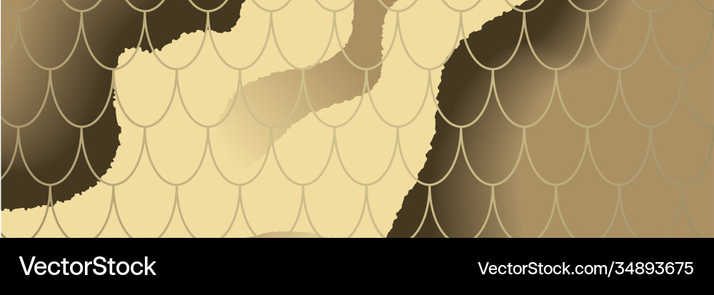 Banner template design with header interface vector image