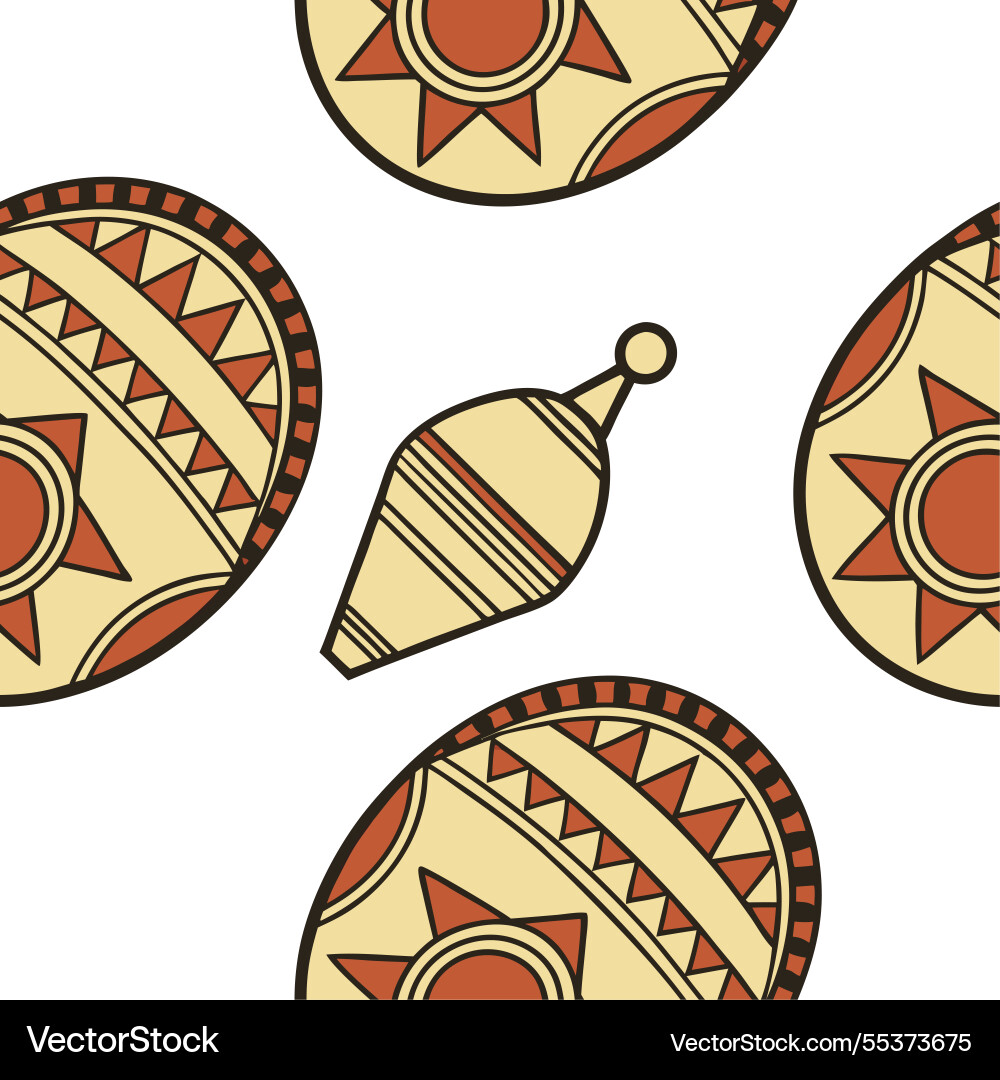 Ethiopian geez patterns seamless tile pattern Ethiopian geez patterns seamless tile pattern vector image