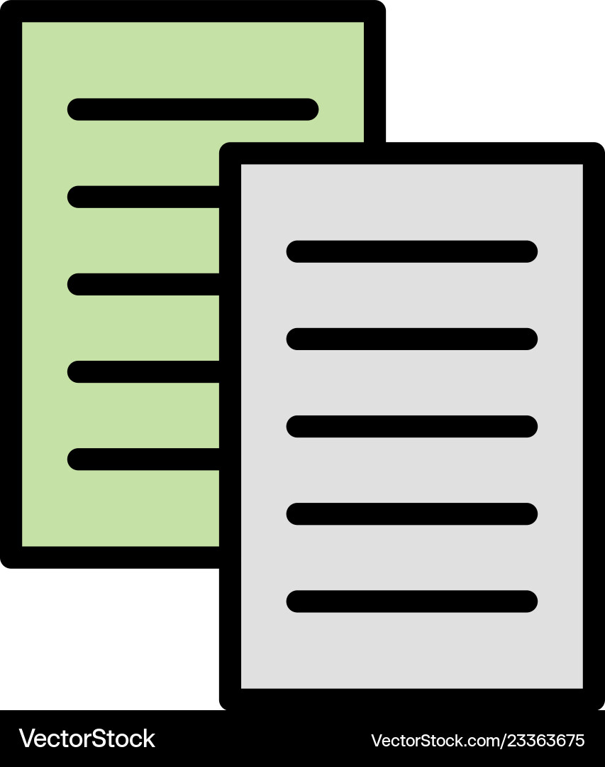 Files icon Vector Image