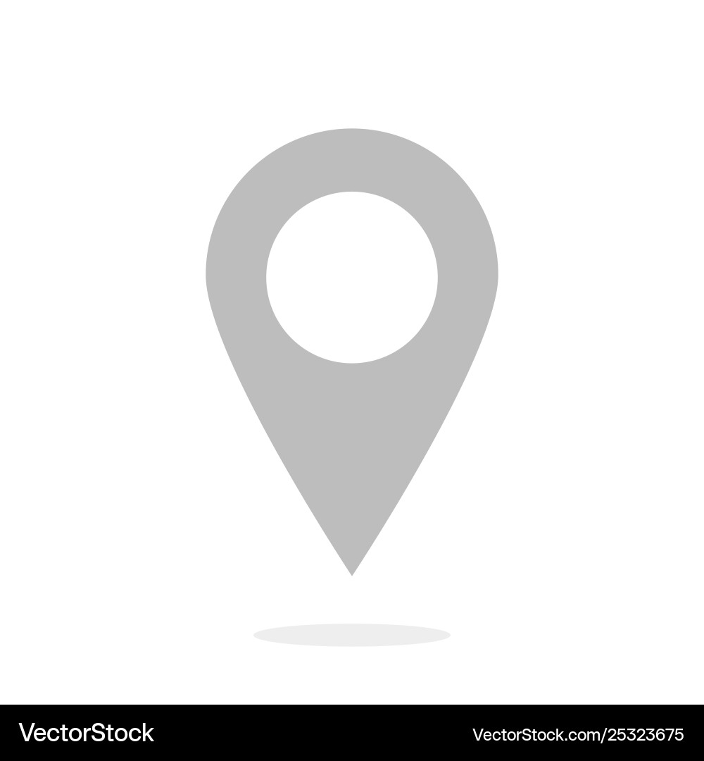 Gps pointer on map image Gps pointer on map image vector image