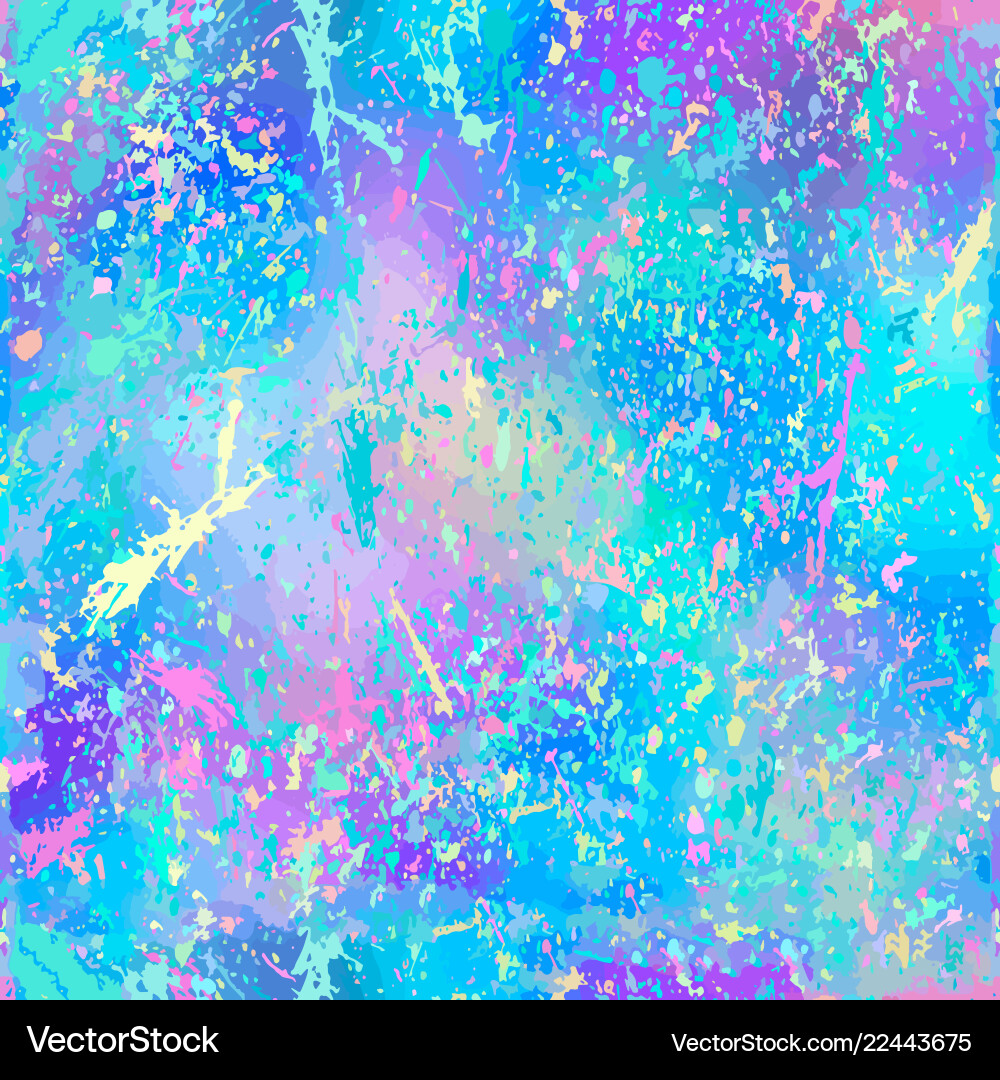 Seamless pattern from color splashes and smudges Seamless pattern from color splashes and smudges vector image