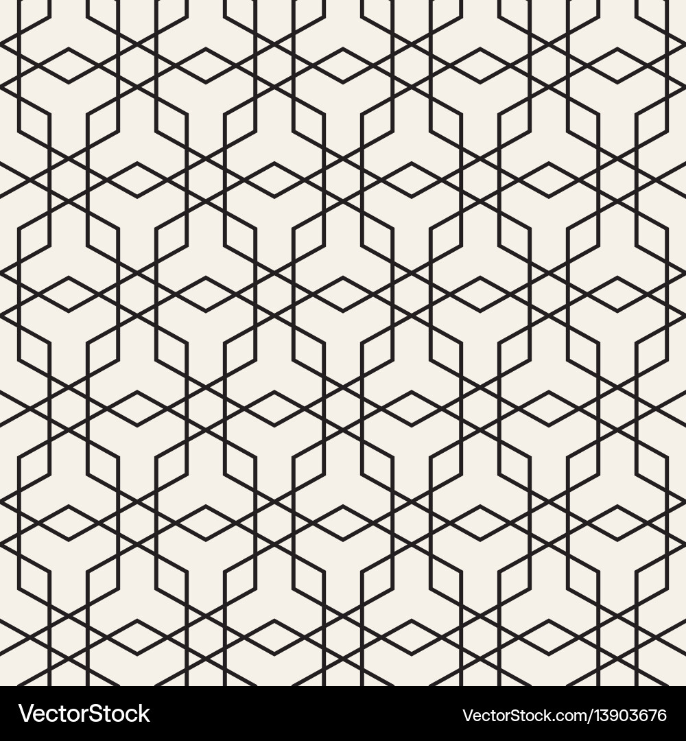 Abstract Geometric Grid Pattern vector image