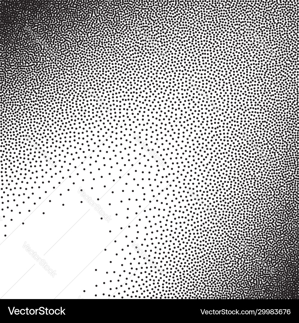 Halftone Gradient Print vector image