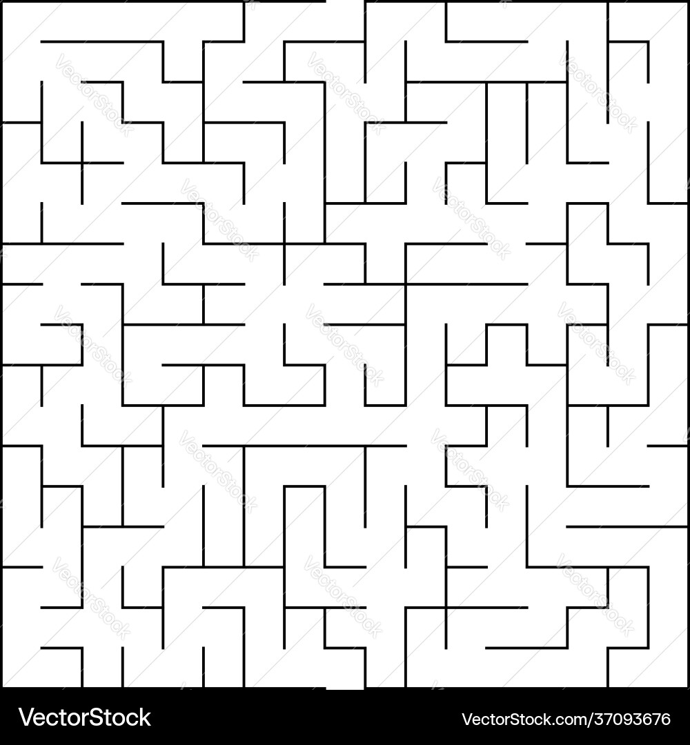 Maze labyrinth puzzle game riddle brain-teaser Maze labyrinth puzzle game riddle brain-teaser vector image