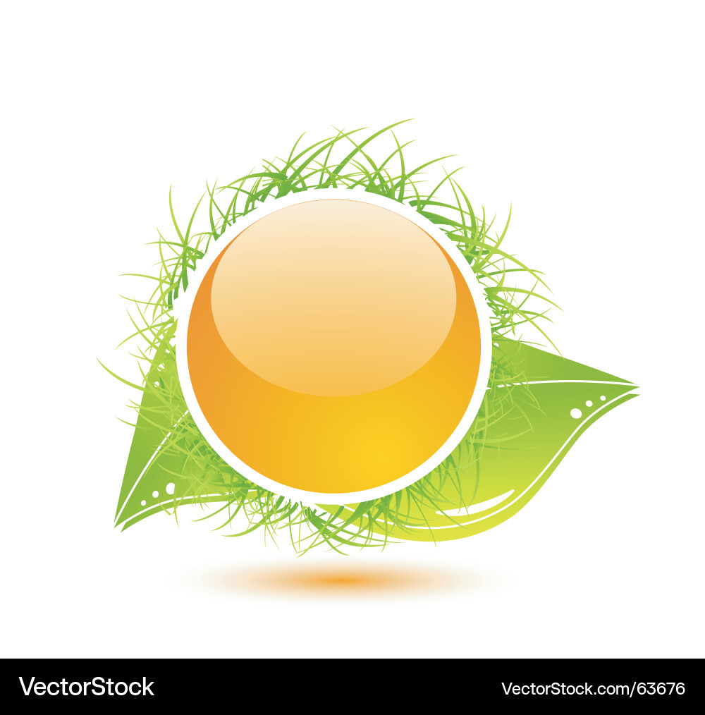 Nature Elements Vector Image
