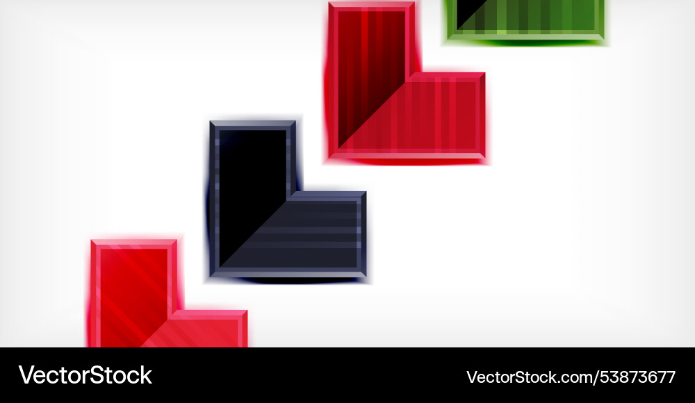 Arrow symbols created with 3d effects and line Arrow symbols created with 3d effects and line vector image
