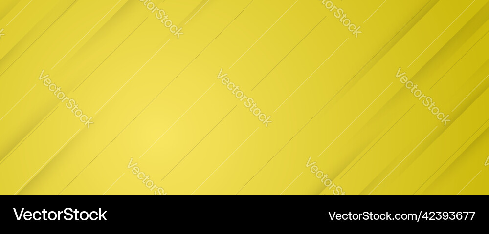 Dynamic line background with yellow gradient Vector Image