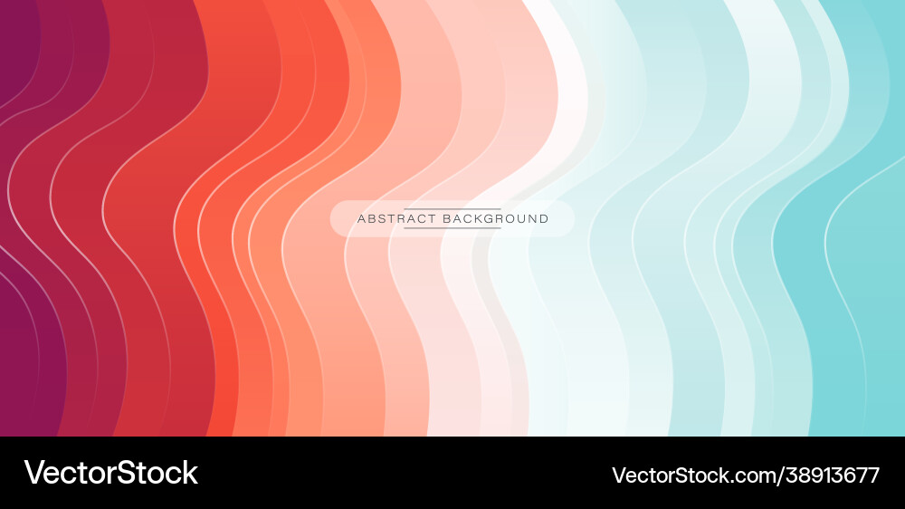 Dynamic Wave Gradient Background vector image