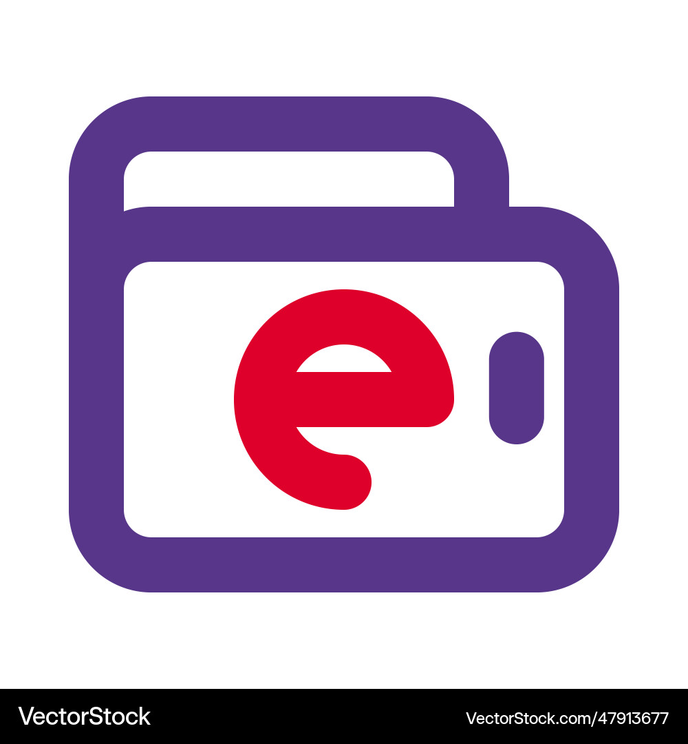 E-wallet payment protected with passcode vector image