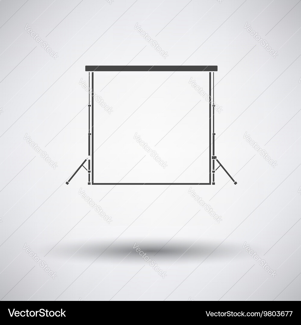 Icon of studio photo background Royalty Free Vector Image