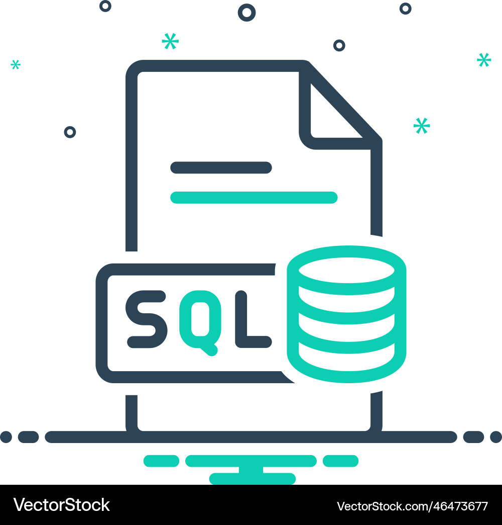 Sql vector image