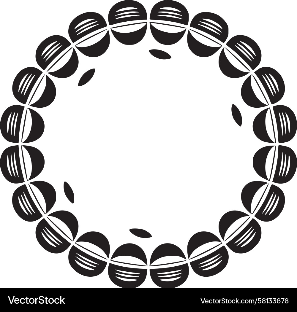 Abstract Circular Pattern Vector Image