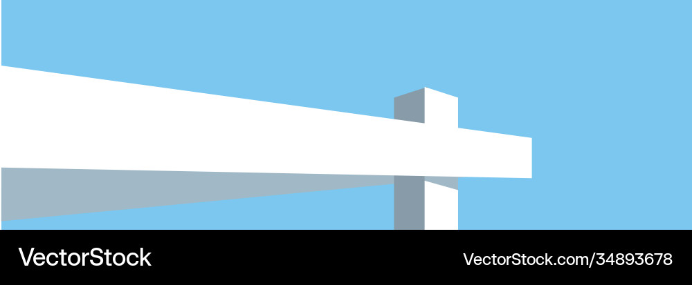 Banner template design with header interface vector image
