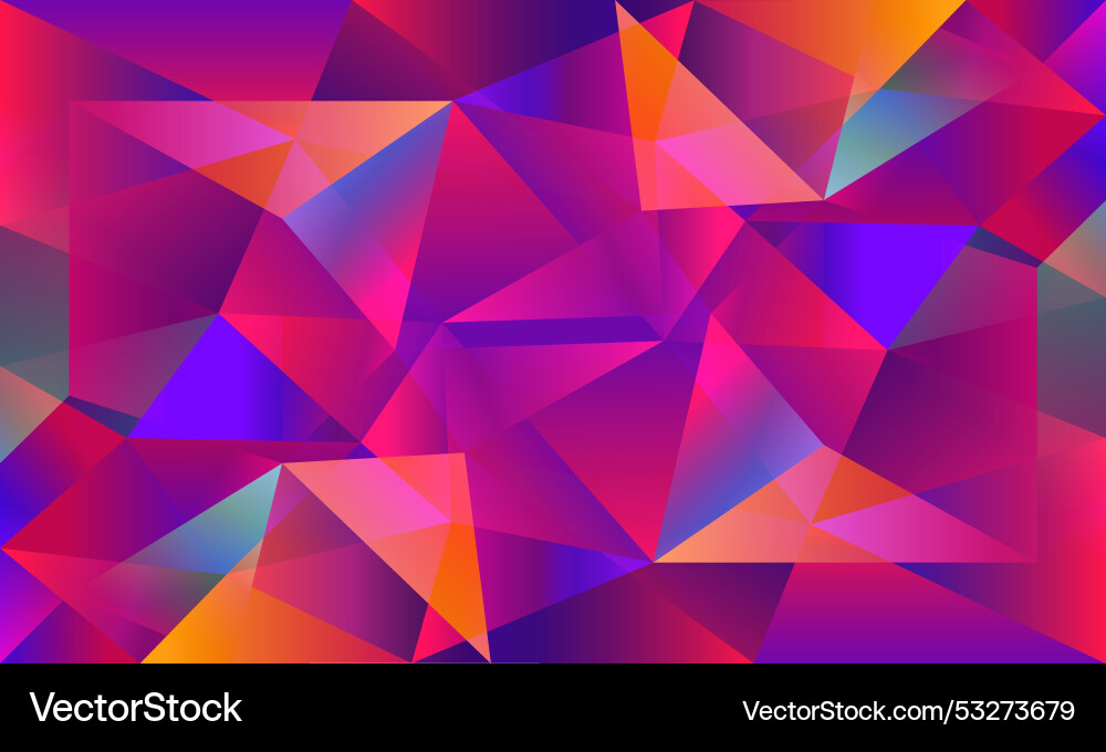 Abstract geometric background with colorful Abstract geometric background with colorful Vector Image
