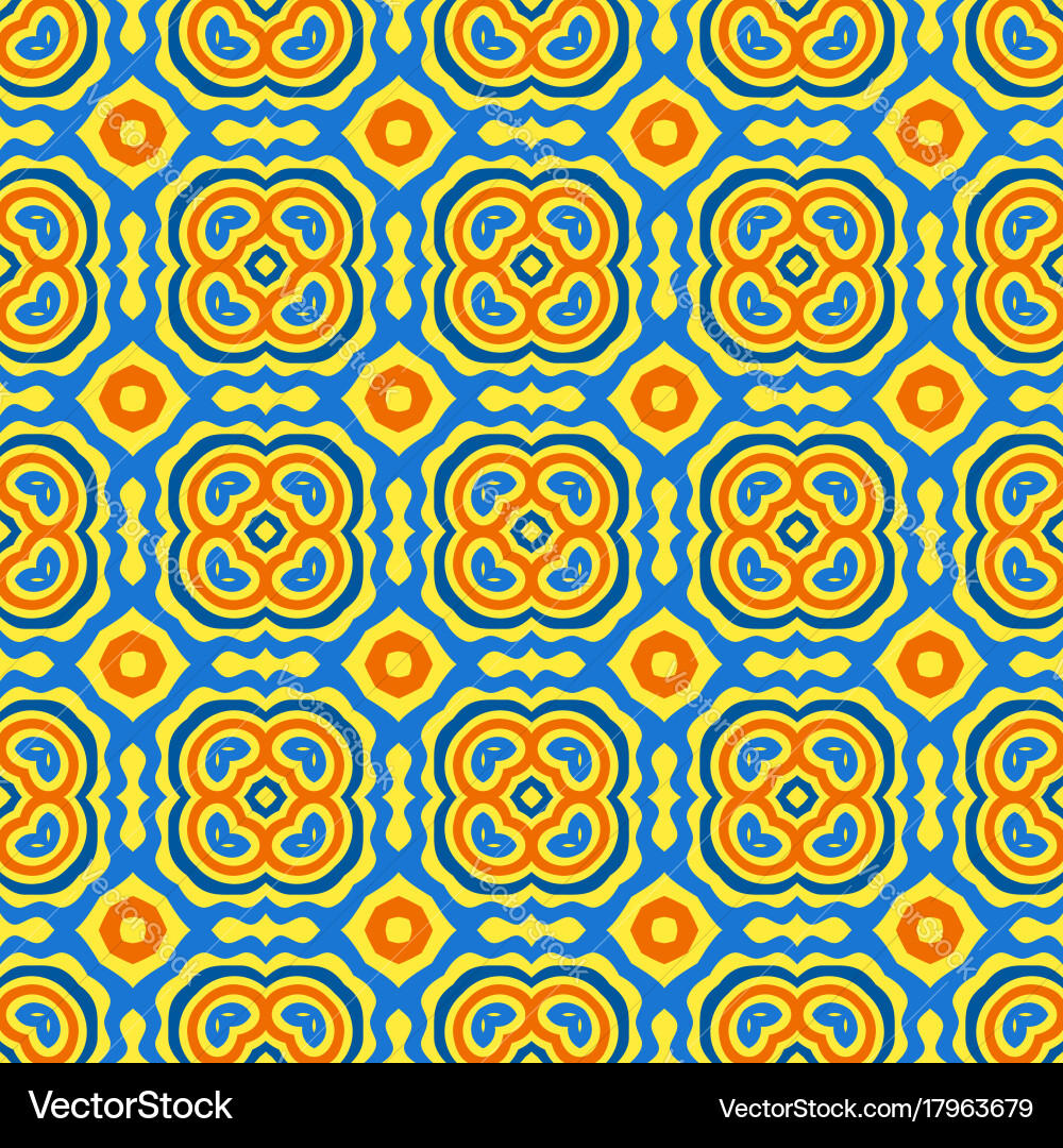 Abstract geometric seamless pattern Vector Image