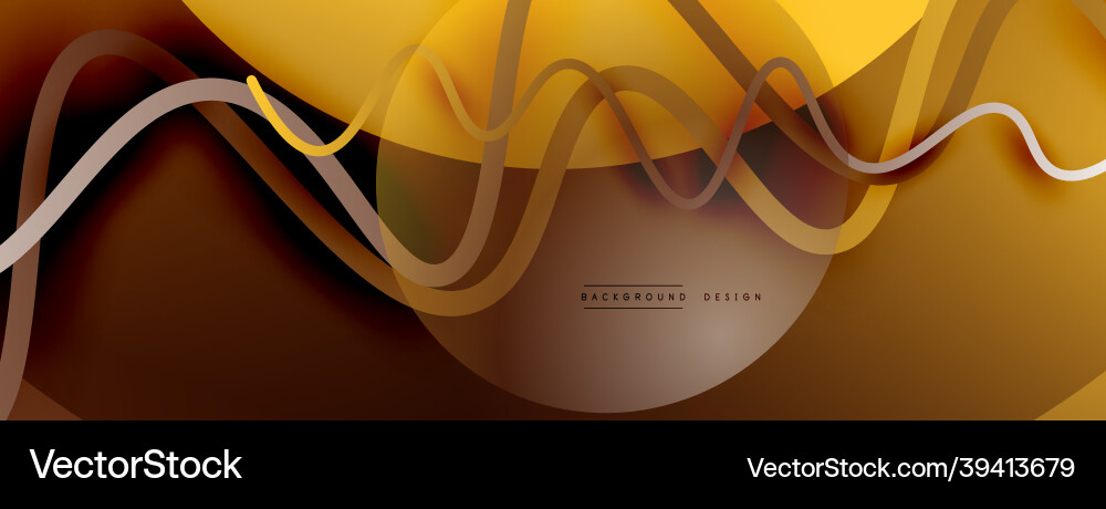 Abstract gradient background with wave line Abstract gradient background with wave line Vector Image