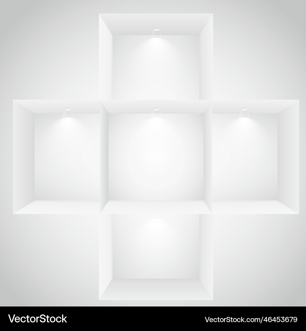 Multiple display windows vector image