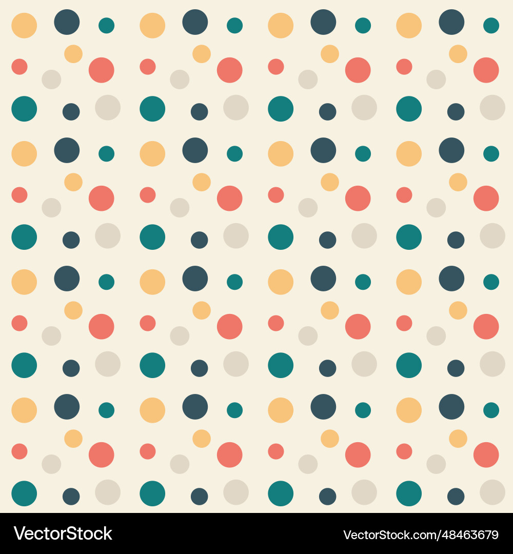 Seamless pattern circle geometric shape design Seamless pattern circle geometric shape design Vector Image