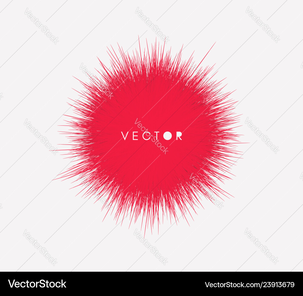 Sphere consisting of chaotic lines realistic Sphere consisting of chaotic lines realistic vector image