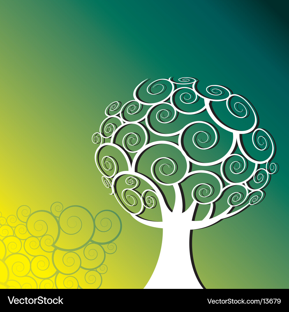 Tree vector image