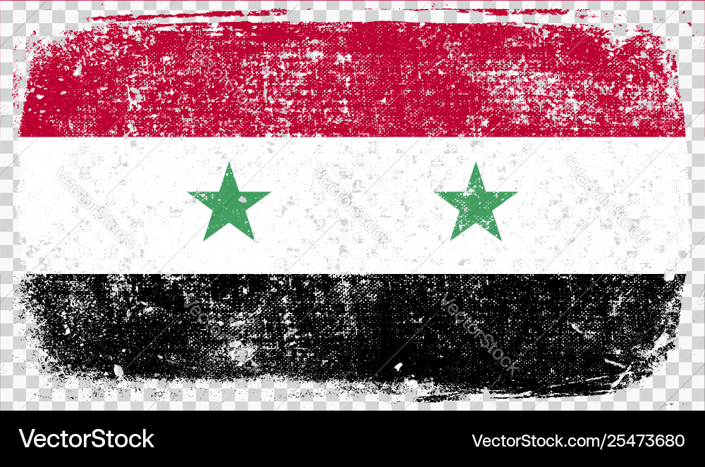 Grounge-styled flag Grounge-styled flag vector image