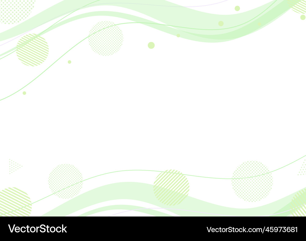 Abstract geometric background with memphis element Vector Image