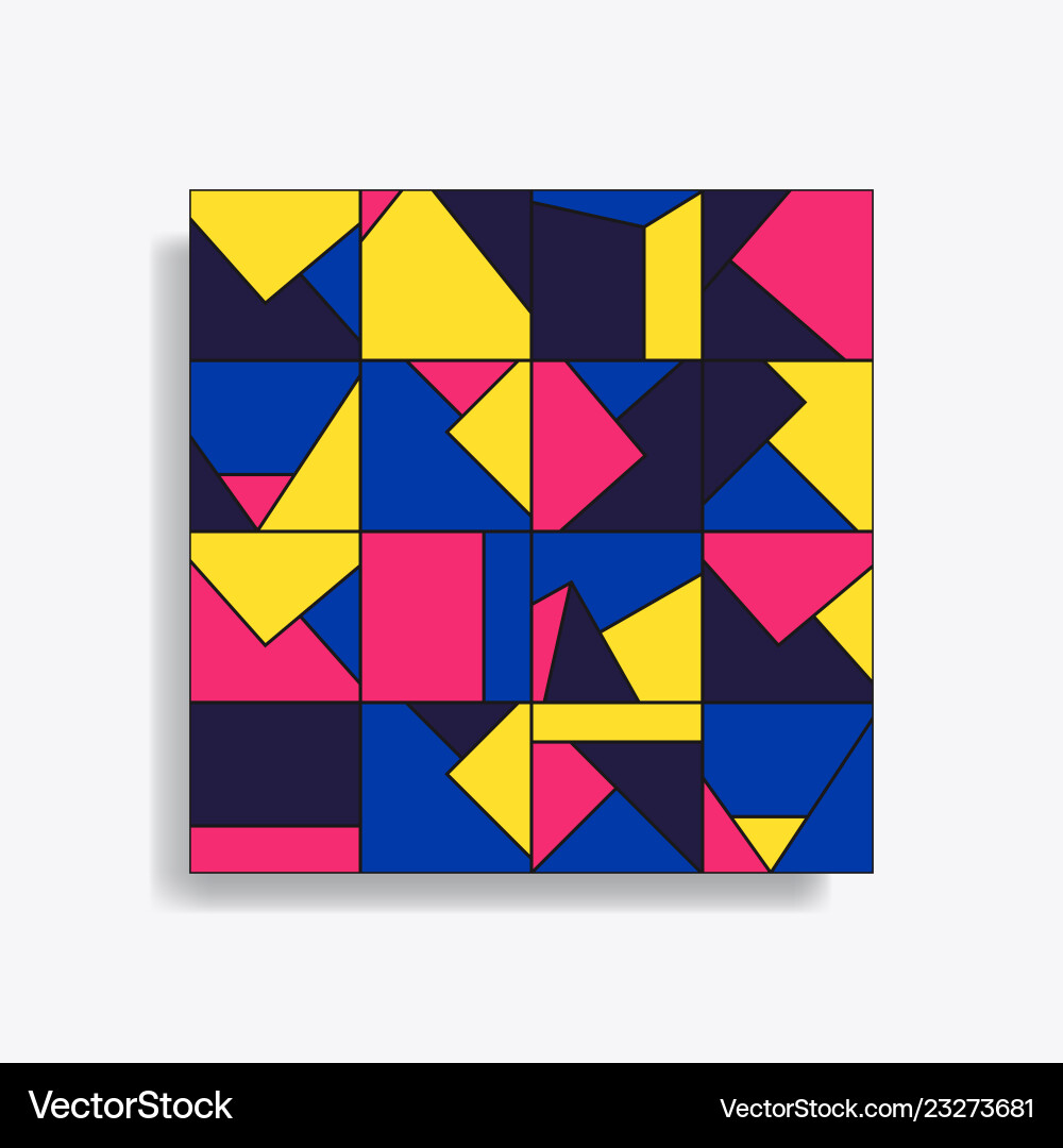 Abstract geometric seamless pattern Abstract geometric seamless pattern vector image