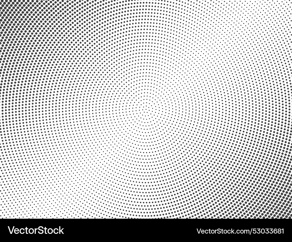Dot pattern texture circle halftone Vector Image