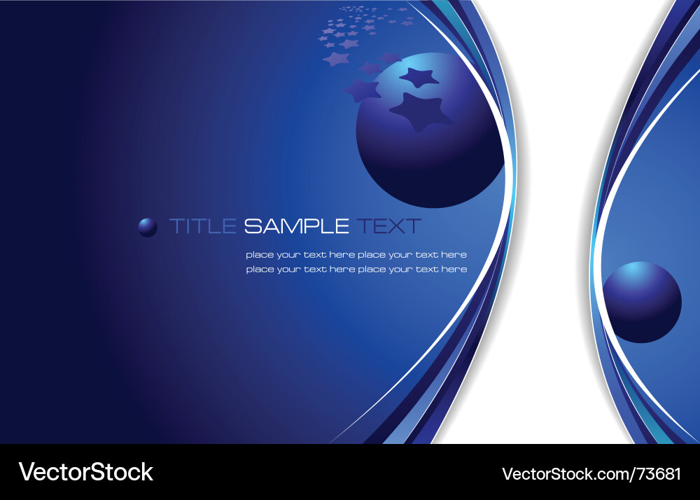 Dynamic Abstract Background Vector Image